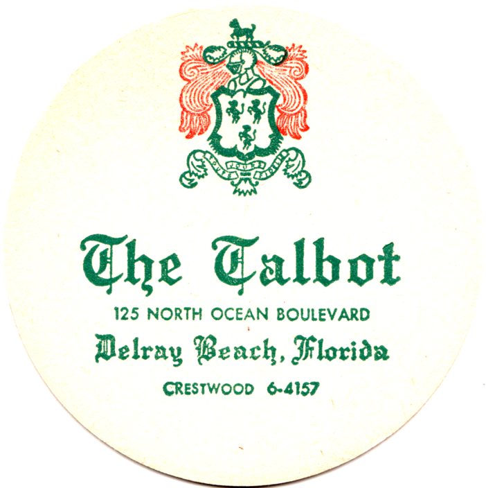 delray fl-usa talbot 1a (rund175-the talbot-grnrot) 